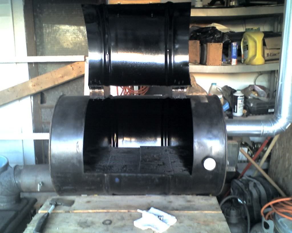 Wood stove for firebox