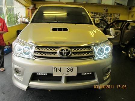 S.V.AUTO มีที่เดียวระวังพวกแอบอ้าง PROJECTOR+XENON+LED DAYLIGHT + @PATA CLICK !.