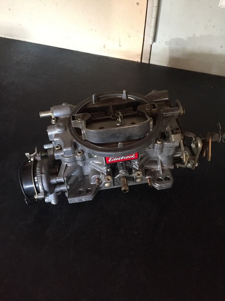 edelbrock 600 cfm 1406 electric choke... The H.A.M.B.