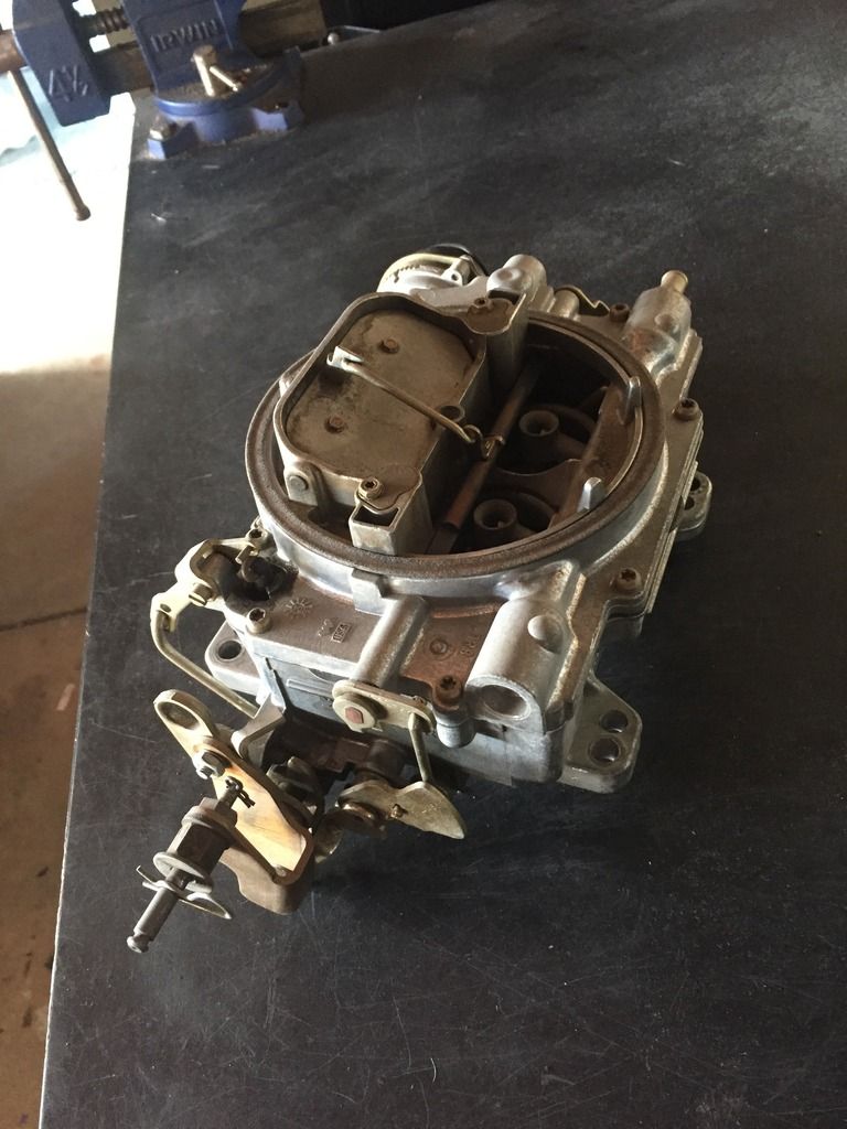 edelbrock 600 cfm 1406 electric choke... The H.A.M.B.