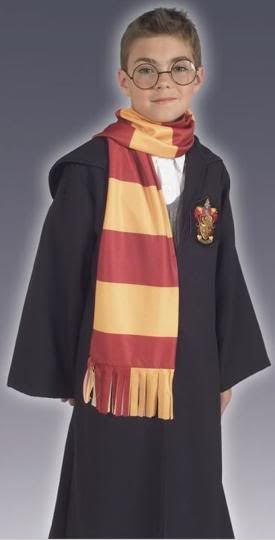 Harry Potter Costume with a scarf