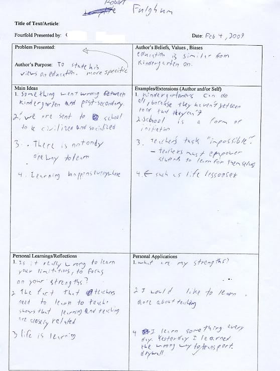 fulghum essay fulghum essay