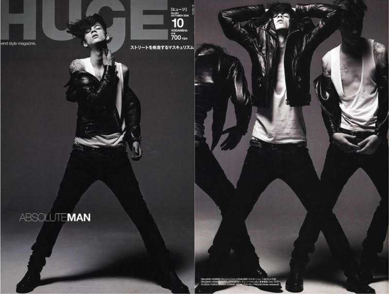 Huge Magazine October 2009 Balmain Homme @ Street Stylista
