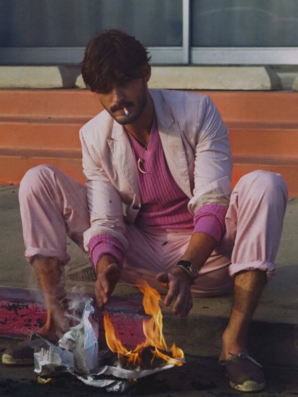 Man In Pink
