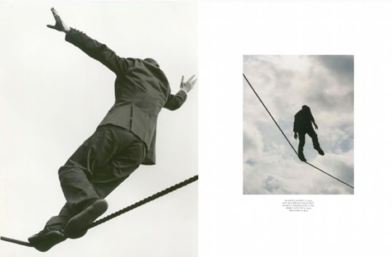 Man About Town #1 Autumn/Winter 2007/2008 - A Balancing Act @ StreetStylista.Homme