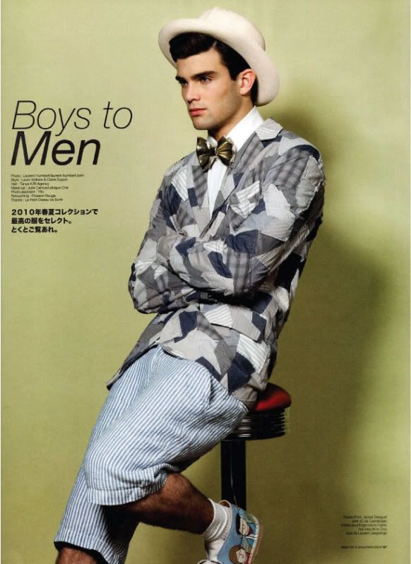 WAD Magazine FW2009 - The 10 Magazines Issue - Boys To Men @ StreetStylista.Guy