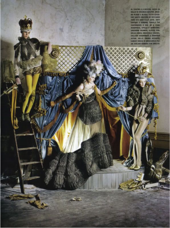 Vogue Italia March 2010 - Lady Grey - Charles Guislain @ StreetStylista.Guy