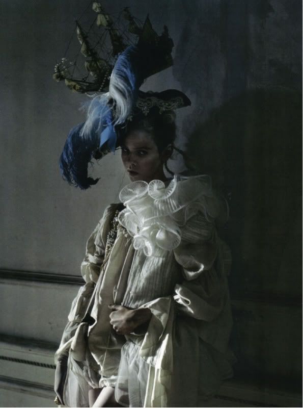 Vogue Italia March 2010 - Lady Grey - Charles Guislain @ StreetStylista.Guy
