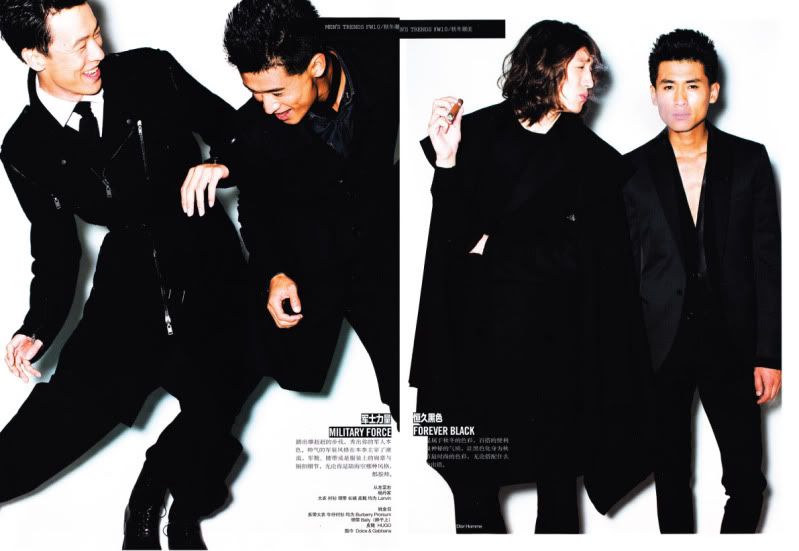 Vogue Homme China Fall/Winter 2010/2011 - Fall Winter Trends Report @ StreetStylista.Homme