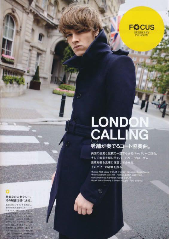 GQ Japan #88 September 2010 - London Calling @ StreetStylist.Guy