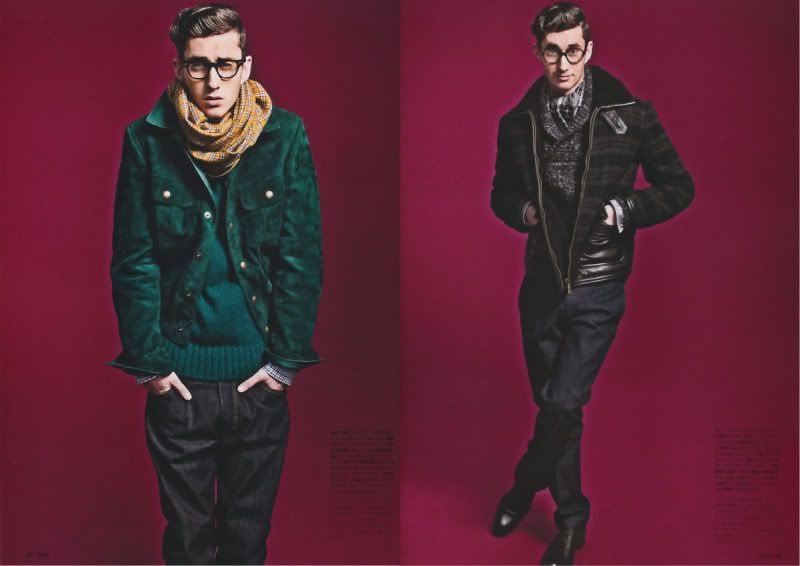 Sense December 2010 - Man Out Of Time @ StreetStylista.Homme