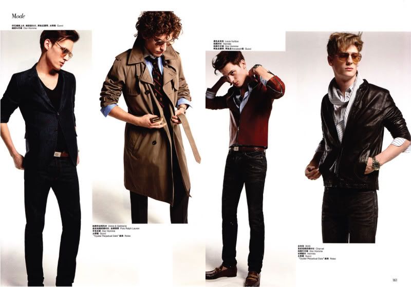 L'Officiel Hommes China #240 August 2010 - Profession: Playboy @ StreetStylista.Guy
