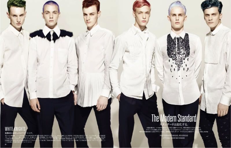 Vogue Hommes Japan #5 - The Modern Standard @ StreetStylista.Homme