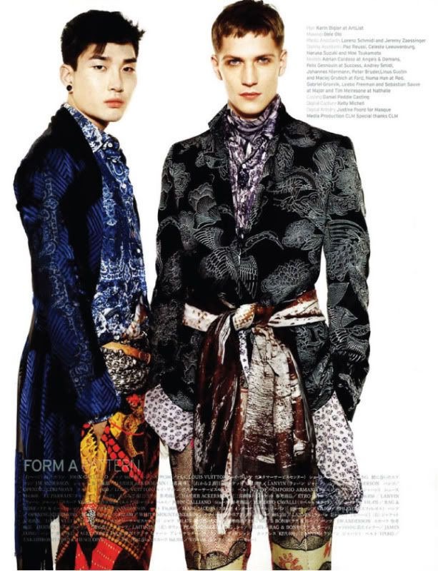 Vogue Hommes Japan #6 Spring/Summer 2011 - Band Of Brothers @ StreetStylista.Homme