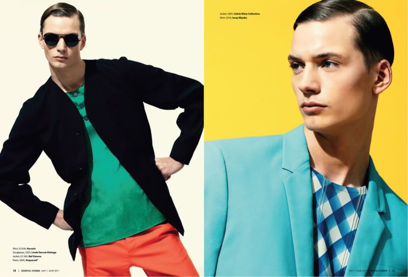 Essential Homme May/June 2011 - Bright Futures @ StreetStylista.Homme