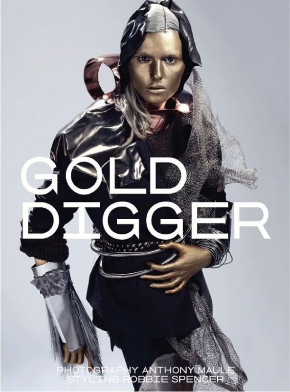 Dazed & Confused April 2011 - Gold Digger @ StreetStylista.Homme