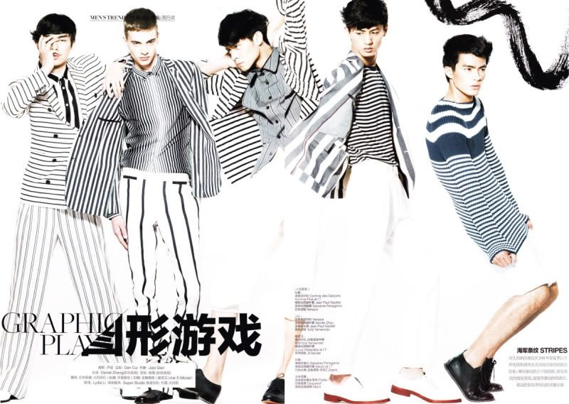 GQ Style China Spring.Summer 2011 - Graphic Play @ StreetStylista.Homme
