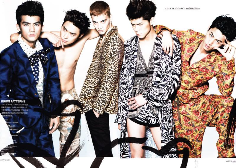 GQ Style China Spring.Summer 2011 - Graphic Play @ StreetStylista.Homme