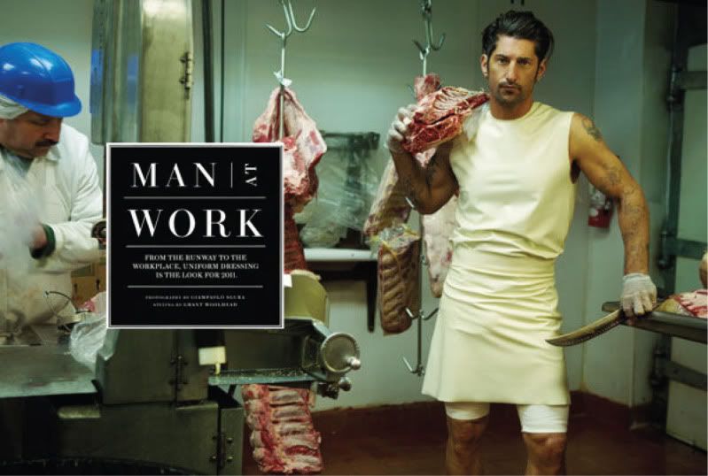 Out Magazine March 2011 - Man At Work @ StreetStylista.Homme