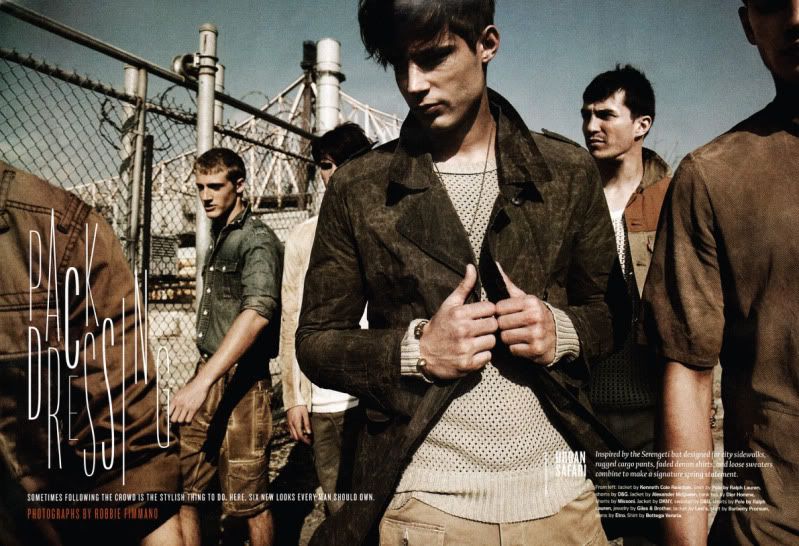 Details Magazine February 2011 - Pack Dressing @ StreetStylista.Homme