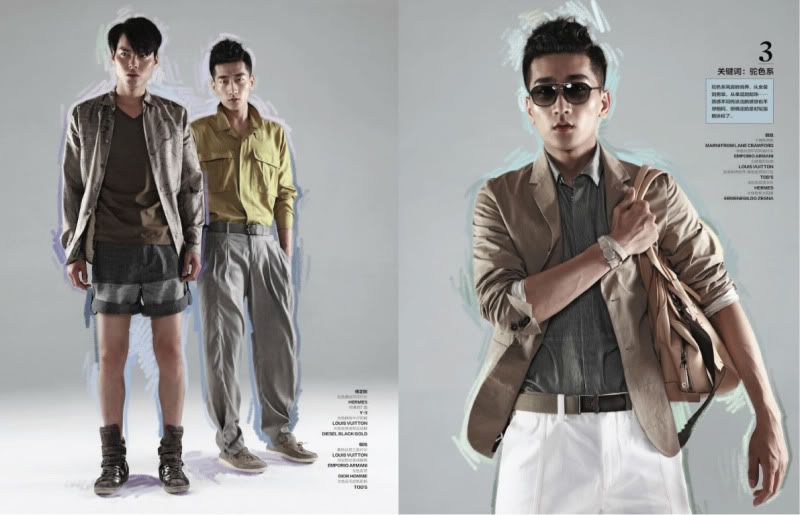 Esquire China August 2011 - Take It Easy This Summer @ StreetStylista.Homme