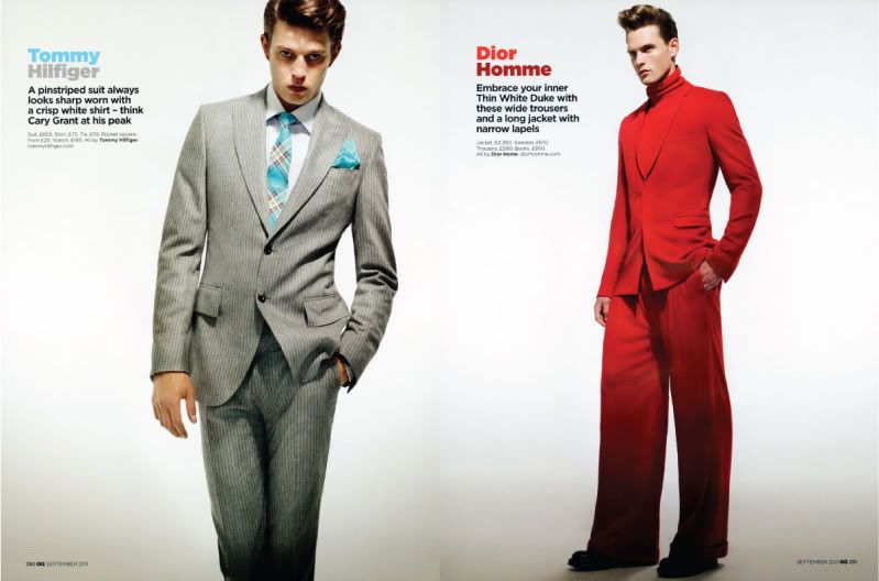GQ UK September 2011 - The GQ Collections Autumn/Winter 2011 @ StreetStylista.Homme