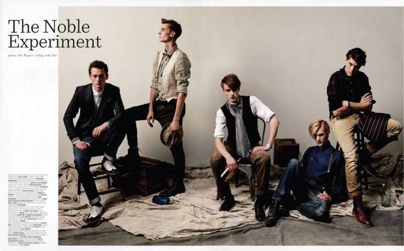 Sportswear International #237 May/June 2011 - The Noble Experiment @ StreetStylista.Homme