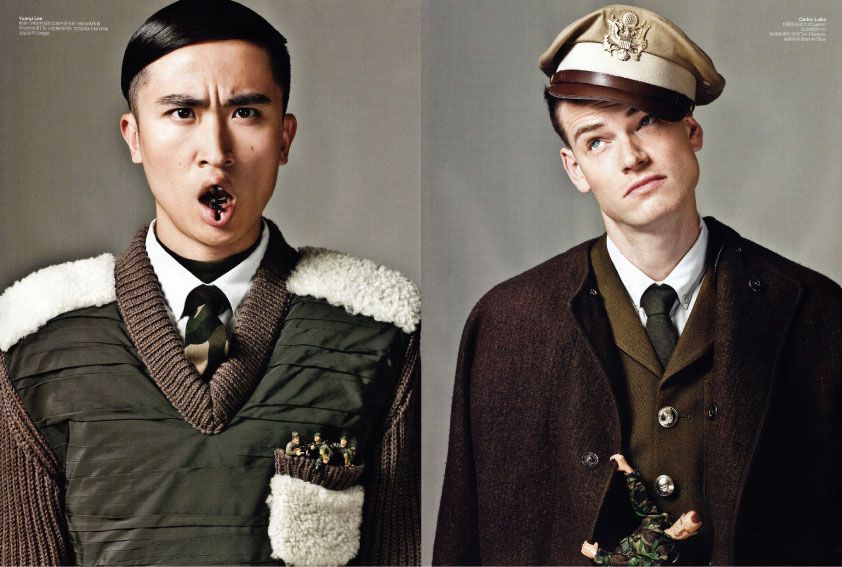 GQ Style China Fall/Winter 2012/2013 - Military Portraits @ StreetStylista.Homme