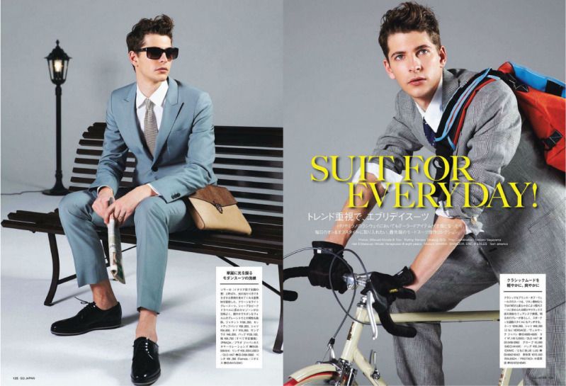 GQ Japan #106 March 2012 - Suit For Everyday @ StreetStylista.Homme