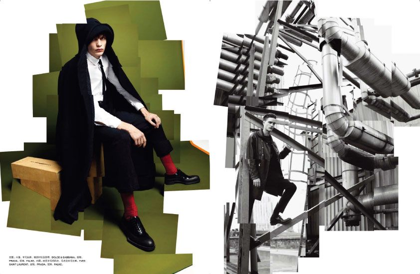 Numero Homme China #6 Winter 2012 - The Working Class @ StreetStylista.Homme