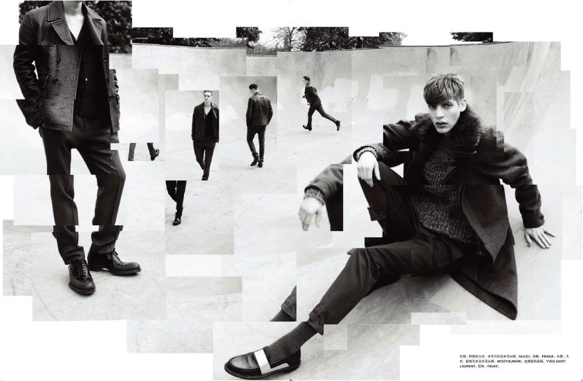 Numero Homme China #6 Winter 2012 - The Working Class @ StreetStylista.Homme