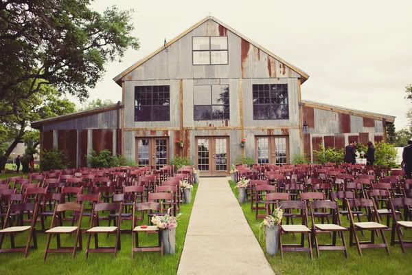 vintage rustic wedding french buckets