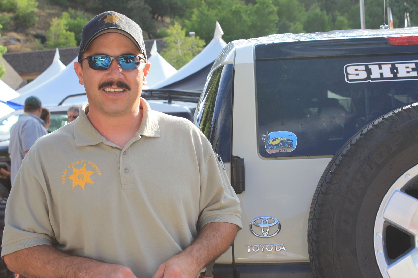 Watch out for the Ouray County Sheriff Toyota FJ Cruiser Forum
