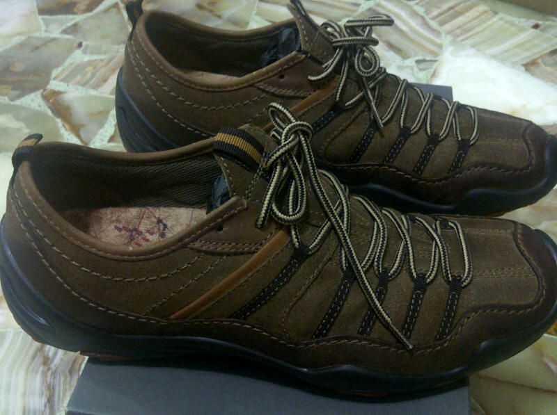 JUAL: Hush Puppies Kahn Brown 44 ..100% ori