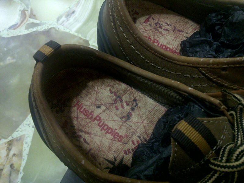 JUAL: Hush Puppies Kahn Brown 44 ..100% ori