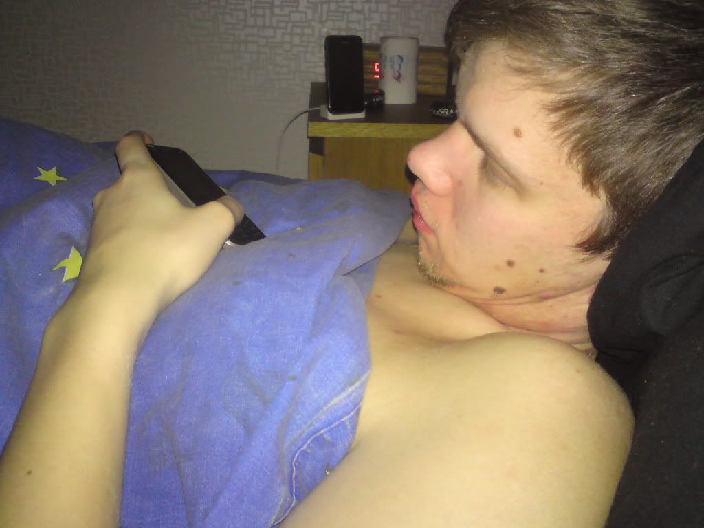 Fredrik med älskarinnan