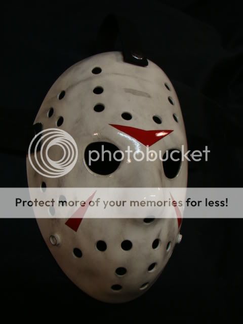 Fiberglass Jason Hockey Goalie Mask (Brooker Part 3 Barn)  