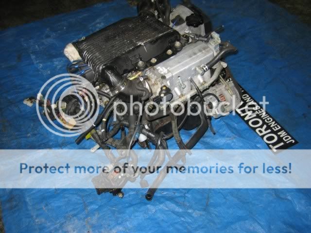 1990 1994 TOYOTA 4E FTE TURBO JDM COMPLETE ENGINE ONLY  